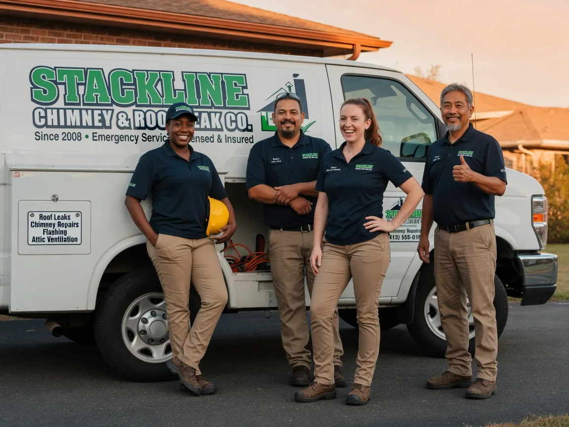 Chimney flashing repair company in Mount Olive, AL